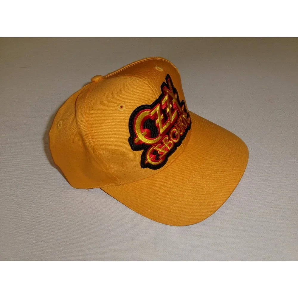 OZZY OSBOURNE YELLOW  90S  SNAPBACK  HAT CAP VINTAGE M3